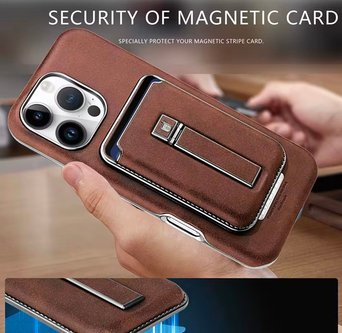 Coque pour iPhone avec porte carte