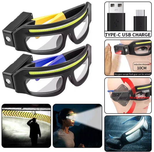 👓 lunettes LED rechargeable