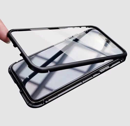 Coque magnétique iPhone double face